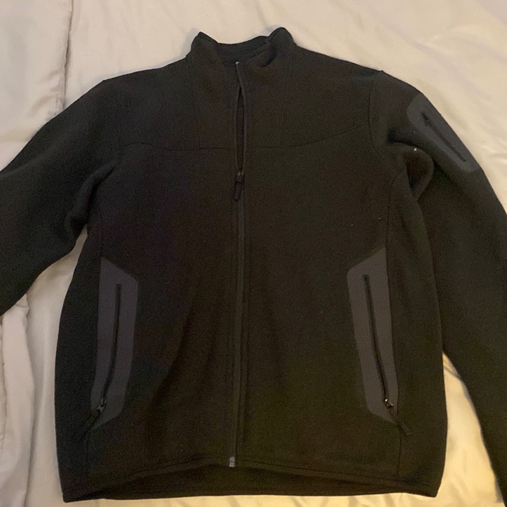 Black Arcteryx zip up